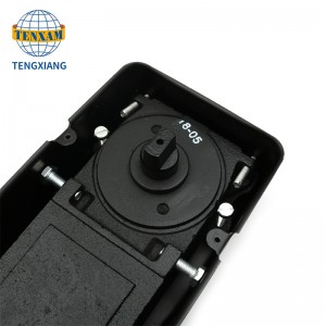 Одиночный цилиндр гидравлический этаж пружины для стеклянной дверной пола машины