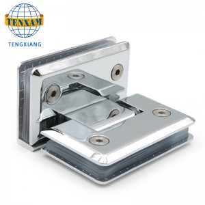 Лучшие продажи 90 градусов стекла до стеклянного душевой душевой дверной шарнир