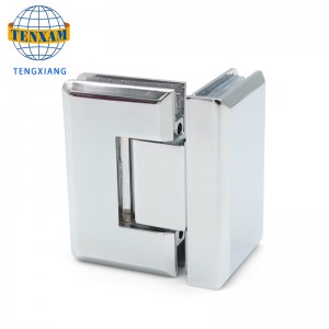 90 градусов Шока стеклянная дверь шарнир из нержавеющей стали