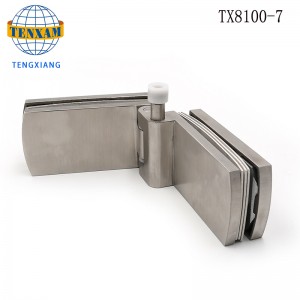 Специальный тип 180 градусов длиной ванной клип отель ванная комната ванная комната стеклянная дверь шарнирный душ