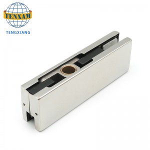 Высокое качество из нержавеющей стали стеклянная дверь зажимной зажим для офиса