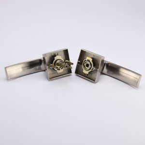 S7811 атласная ручка дверной двери с замком и ключом, ключ для входной двери замок/door Lever, Leverset входной двери замк