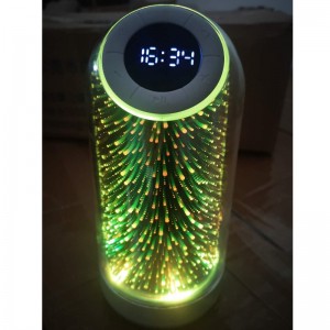 FB-BSK3 High-End Bluetooth Clock Radio Speater с 7 цветами, изменяющим светодиодное освещение