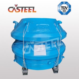 Bergeaud Symons 4-1/4 Дробия детали, миску лайнер мантия