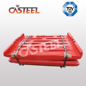 Части мобильной дробилки Terex Finlay J-1160, Jawface исправлены и качели