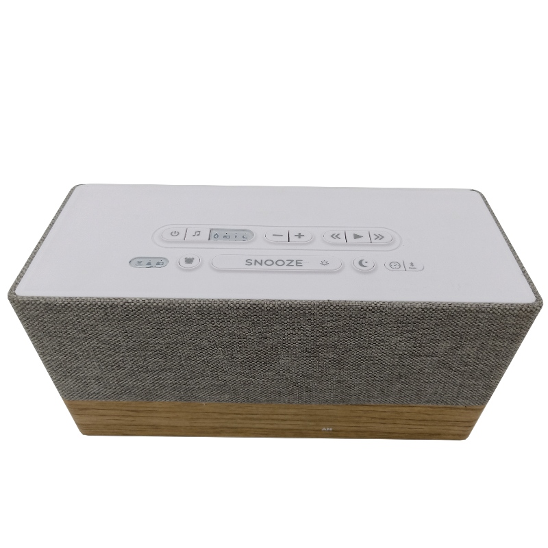 FB-CR320 High-End деревянные Bluetooth Clock Radio Speater W/гриль ткани