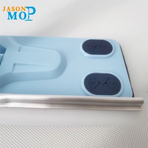 2021 Стеклянный скребок Телескопическая нержавеющая сталь Удлиненная бытовая Двухсторонняя стеклянная щетка