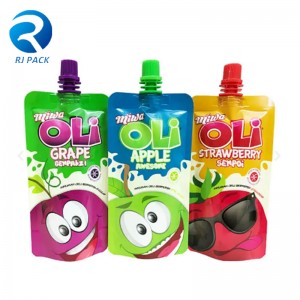 Носик встают на сумку для сока Ламинированная упаковка