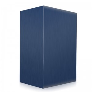 Урны для кремации из синего металла