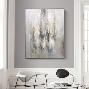 100% окрашенные на окрашенные окрашенные окрашенные окрашивание золотистого богато декоративных маслом на холсте абстрактное ис...