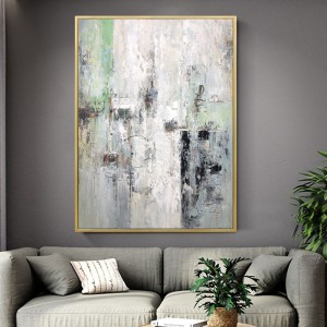 Чистая ручная роспись большая настенная картина масляной живописи абстрактный домашний декор