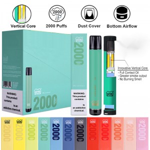 Аутентичные паровые Macro 2000 Puffs Одноразовые Vape Pen с вертикальной катушкой Plus XXL XTRA Extra Flex Vaporizer Предварительно заполненные стержни E C...