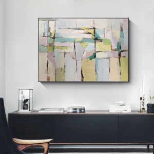 Оптом ручной работы современный абстрактный холст художественные работы маслом живопись дома украшения