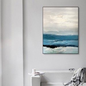 Новое поступление Чистый ручной работы Оригинальная живопись маслом Современное холст абстрактное искусство украшения дома