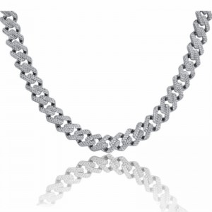 Хип-хоп горячий стиль мяты кубинское ожерелье