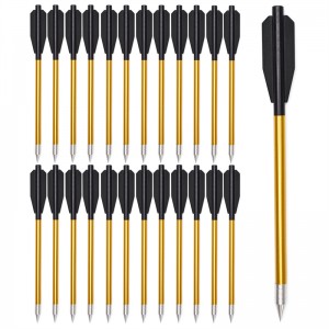 Elong Outdoor 110301 6.5 дюймов арбалетных болтов, полые алюминиевые углеродистой стали для охоты на стрельбу