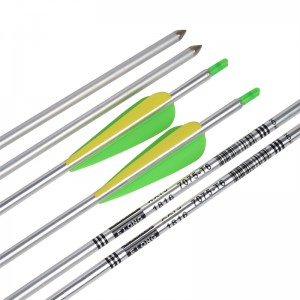 Elong Открытый 116062 30 дюймов SP650 Алюминиевая стрелка Серебряный цвет для стрельбы лука