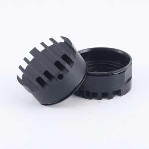 Пользовательские экструзии с ЧПУ обрабатывающие анодированные круглые алюминиевые термические раковины алюминиевый черный св...