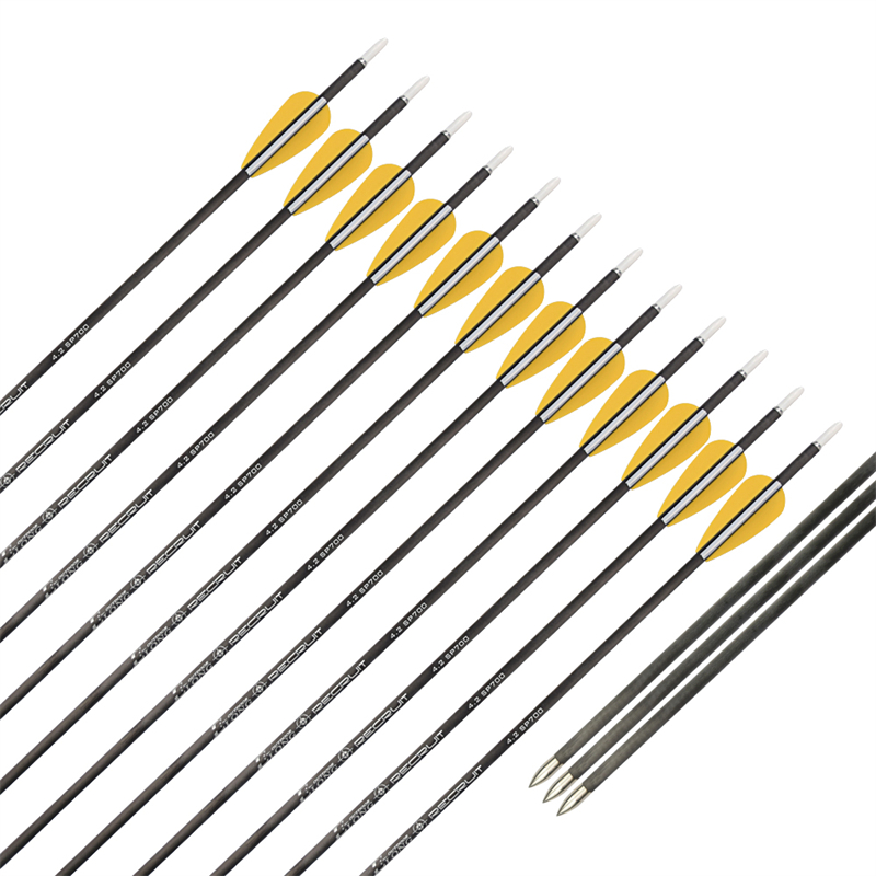 Elong Outdoor 110322 ID4.22MM SP700 Углеродное волокно стрелка стрелка стрельба из лука