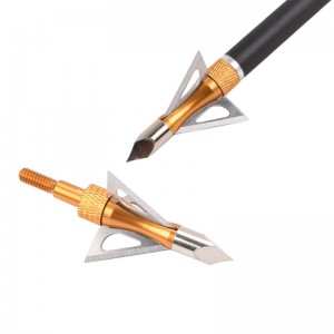 Nika Archery 15B030 100 зерна из нержавеющей стали Broadheads Archery Archery Bold Hunting