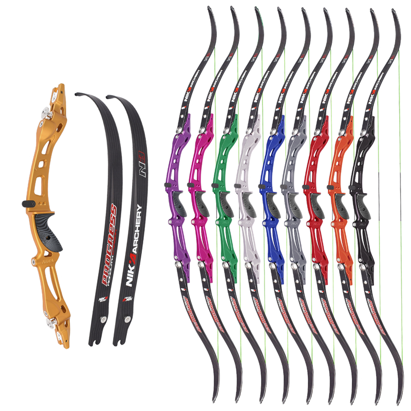 Nika Argery ET-8 68-inch Recurve Bow для стрельбы по мишени Арчера