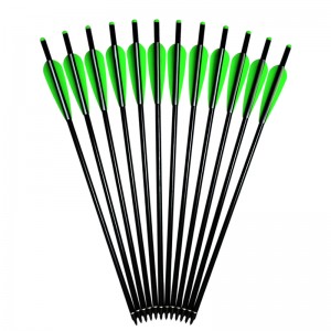 Удлиненные 114225 20-дюймовые алюминиевые арбалетные болты ТПУ лопасти охотничье снаряжение для стрельбы из лука