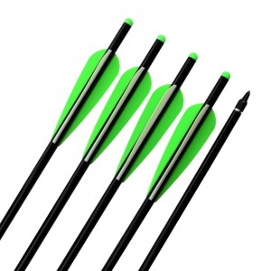 Удлиненные 114225 20-дюймовые алюминиевые арбалетные болты ТПУ лопасти охотничье снаряжение для стрельбы из лука