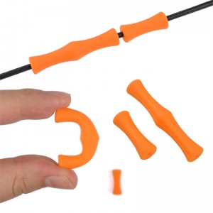 Elong Открытый 42FT09 Палец охранник лук струна резиновые охраны стрельбы из лука с помощью защиты пальцев