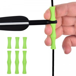 Elong Открытый 42FT09 Палец охранник лук струна резиновые охраны стрельбы из лука с помощью защиты пальцев