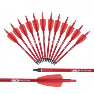 Nika Archery 113173-02 7.5 дюйма алюминиевого Boldbow Bolt для Cobra Adder/R9/RX Asshower Hunting