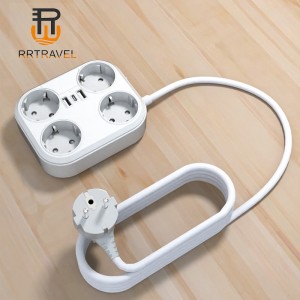 Новый продукт Немецкий стандарт с помощью линии Plug, с USB, а также типа C, немецкой стандартной доски поверхностной вилки поверхнос...