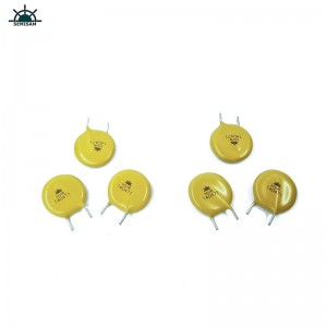 Китай Комплектующие электроники, желтый резистор MOV14mm 14d471 470V Zov insperial Varistor Mov 5mm