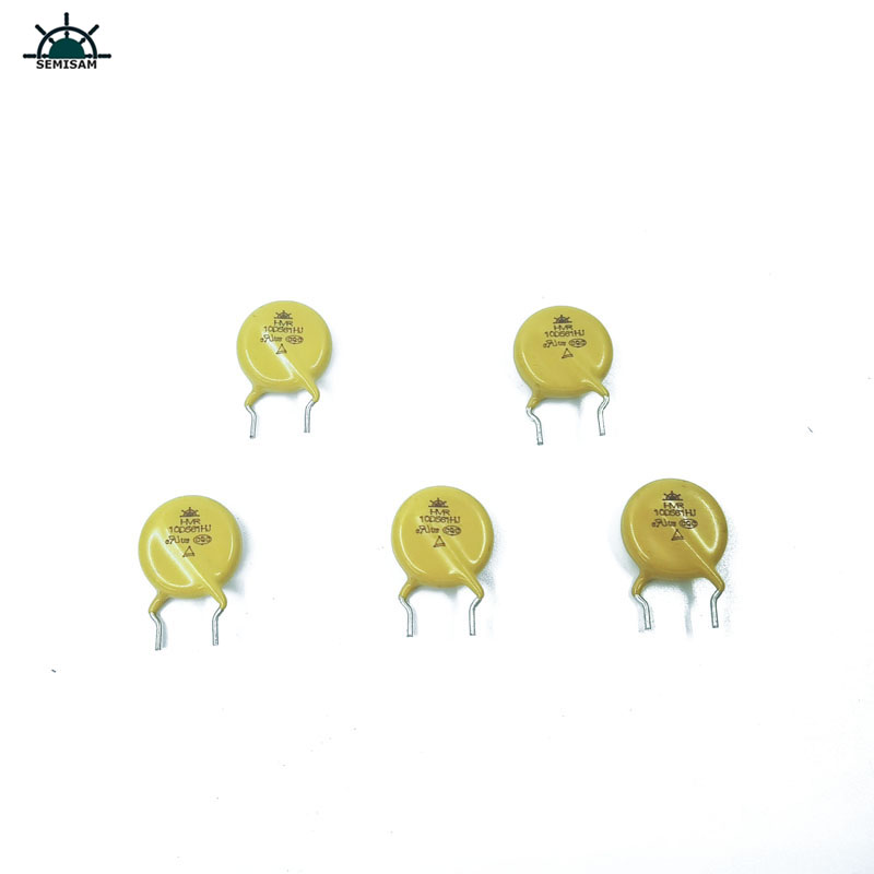 Китай Компоненты электроники, желтый mov 10mm 10d561 560v Zov Varistor Mov для защиты от перегрузки