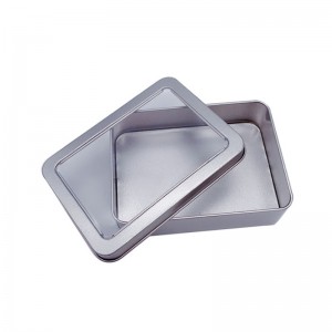 Прямоугольная оловянная коробка (125 мм * 90 мм * 35 мм) Специальная в форме