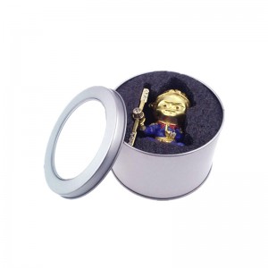 Фабрика продает цилиндрическую верхнюю крышку олово Cake коробки Shaving мыльница банка (90 мм * 60 мм)