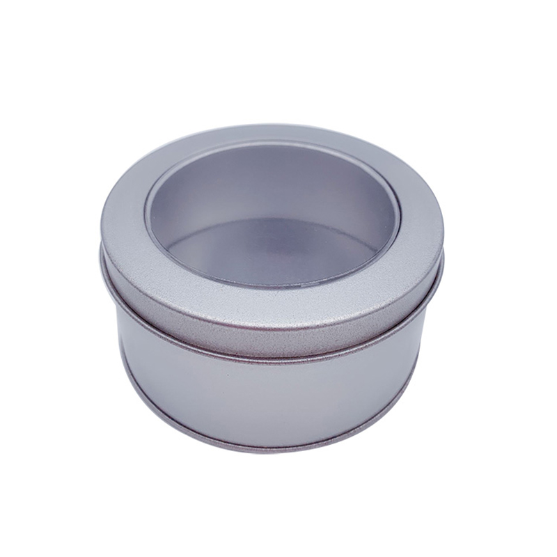 Фабрика прямой продажи серебряные круглые металлические олова контейнеры с крышкой кофе олово банки оптом (90 мм * 40 мм)