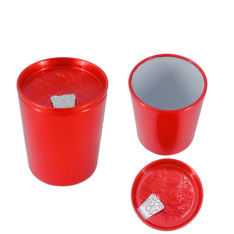 Конфета металлическая упаковочная коробка легко перенести чай 45 * 60 мм