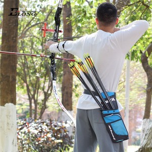 Nika archery 430023 Стрелка Archery Arrow Thequique Hanvas Deposits Стрелки Талия Висит Одиночное плечо для съемки Охотничьи аксессуары