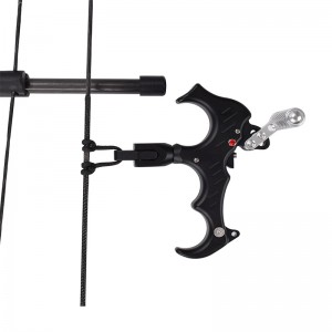 Elong Outdoor 42RA06-BK 360 градусов вращающийся зажим составные лук релиз боя СПИДа черный цвет