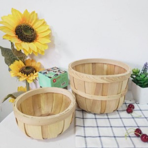 Подарочная упаковка деревянная бочка