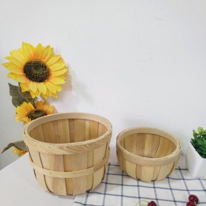 Подарочная упаковка деревянная бочка