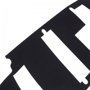 Ортировка пламени и легко складывая PP изоляционный лист 0,25 мм электроизоляционная прокладка черный 3716 изоляционный лист