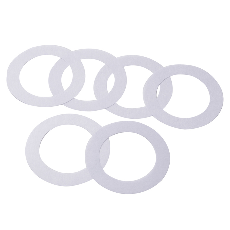 Dongguan BOPU оптом DM изоляционная бумага белая изолирующая прокладка 0,2 мм круглый тонкий изоляционный бумажный