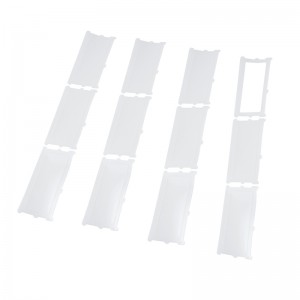 BOPU поставляет водонепроницаемую силиконовую прокладку, прозрачный коммутационный источник питания силиконовая прокладка, упло...