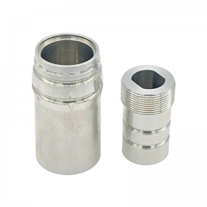 OEM обработанные изготовление деталей втулки из нержавеющей стали