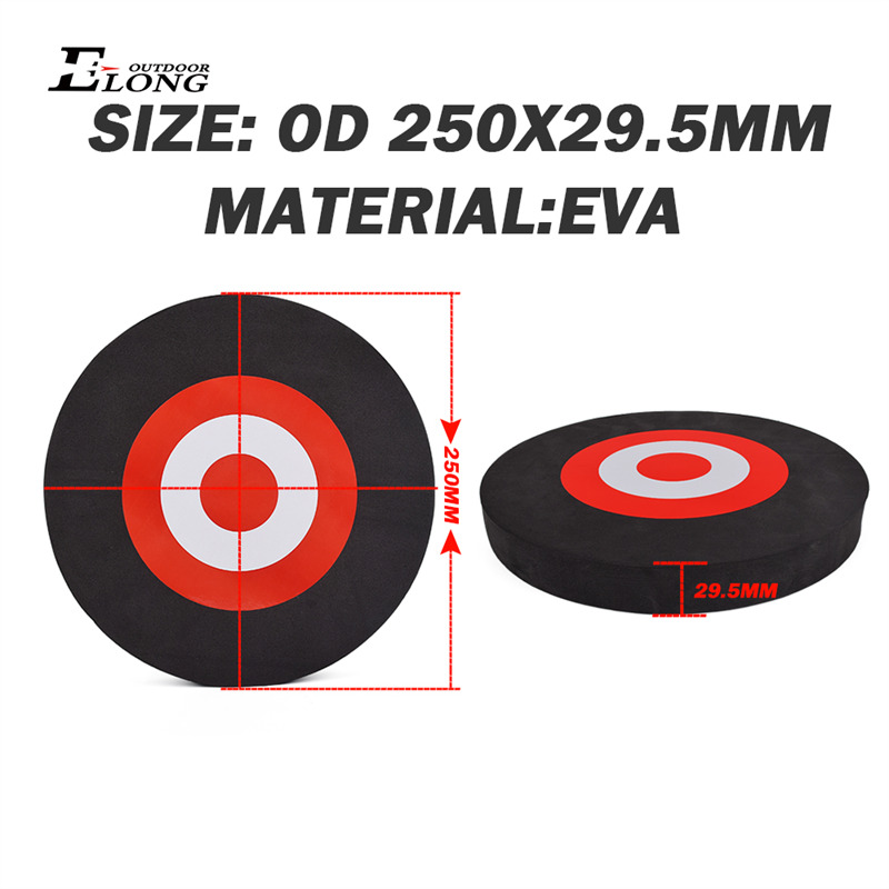 ELONG Открытый 410025 EVA Youth Archery Archery Arrow Пена Целью для стрельбы-практики летающий диск целевой пены