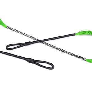Elong Outdoor 280110-02 26.6 дюйма 28 прядей Brachword String флуоресцентная зеленая рекурка