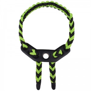 Elong Outdoor 470015 Запястья Кожаный Металлический Гребометр Зеленый Стрельба из лука Соединение Съемка Стрельба