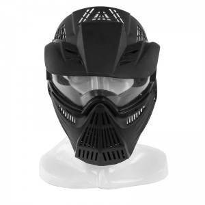Elong Открытый 44 мА58-BK Airsoft Mask CS Game Тактические маски Полное лицо Airsoft Защищать защиту лица