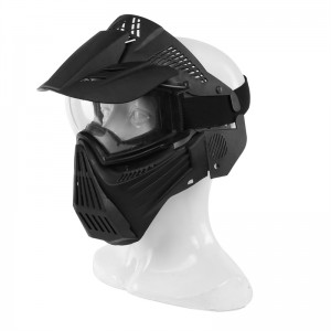 Elong Открытый 44 мА58-BK Airsoft Mask CS Game Тактические маски Полное лицо Airsoft Защищать защиту лица